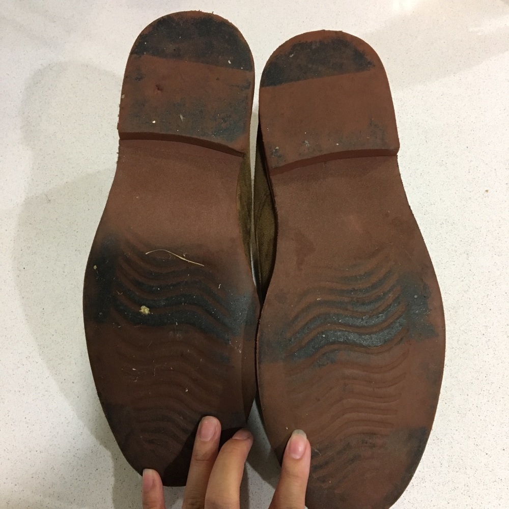 Suede Tan dress shoes - Picture 5 of 6